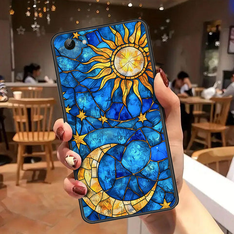 Vivo Y81 Cover - Celestial Starry Universe Series - HQ Ultra Shine Premium Infinity Glass Soft Silicon Borders Case