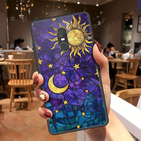 Xiaomi Redmi Note 4 / 4X Cover - Celestial Starry Universe Series - HQ Ultra Shine Premium Infinity Glass Soft Silicon Borders Case
