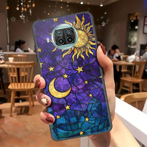 Xiaomi Mi 10T Lite Cover - Celestial Starry Universe Series - HQ Ultra Shine Premium Infinity Glass Soft Silicon Borders Case