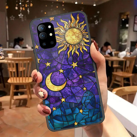 OnePlus 9R Cover - Celestial Starry Universe Series - HQ Ultra Shine Premium Infinity Glass Soft Silicon Borders Case