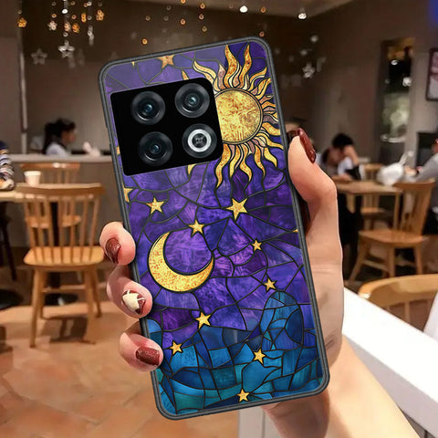 OnePlus 10 Pro Cover - Celestial Starry Universe Series - HQ Ultra Shine Premium Infinity Glass Soft Silicon Borders Case
