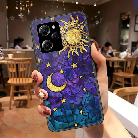 Xiaomi Poco X5 Pro Cover - Celestial Starry Universe Series - HQ Ultra Shine Premium Infinity Glass Soft Silicon Borders Case