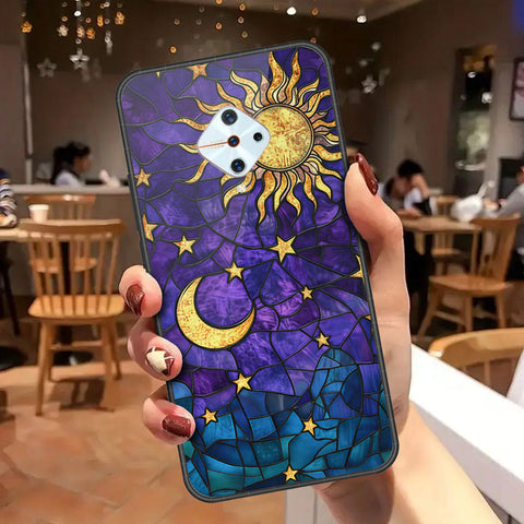 Vivo Y9s Cover - Celestial Starry Universe Series - HQ Ultra Shine Premium Infinity Glass Soft Silicon Borders Case