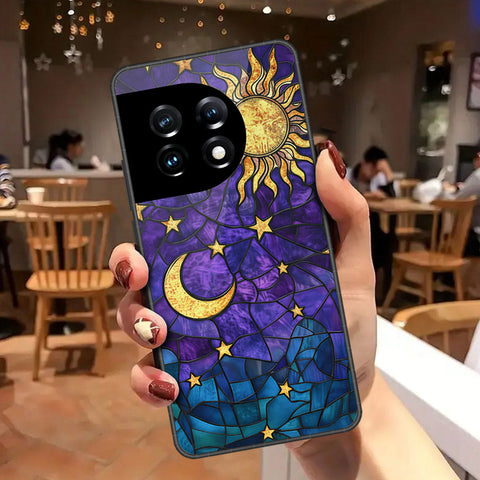OnePlus Ace Pro Cover - Celestial Starry Universe Series - HQ Ultra Shine Premium Infinity Glass Soft Silicon Borders Case