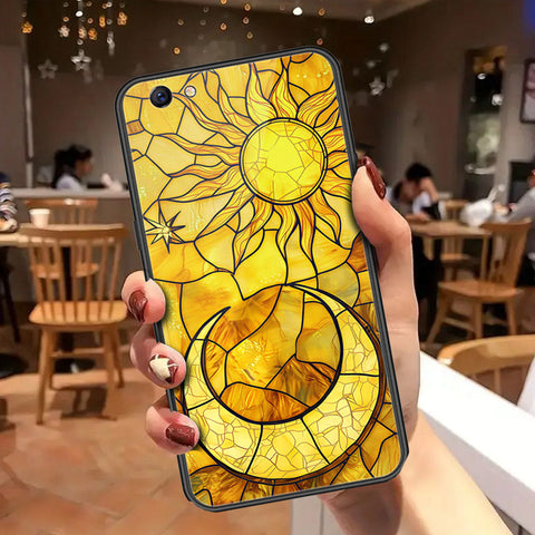 Oppo F3 Plus Cover - Celestial Starry Universe Series - HQ Ultra Shine Premium Infinity Glass Soft Silicon Borders Case