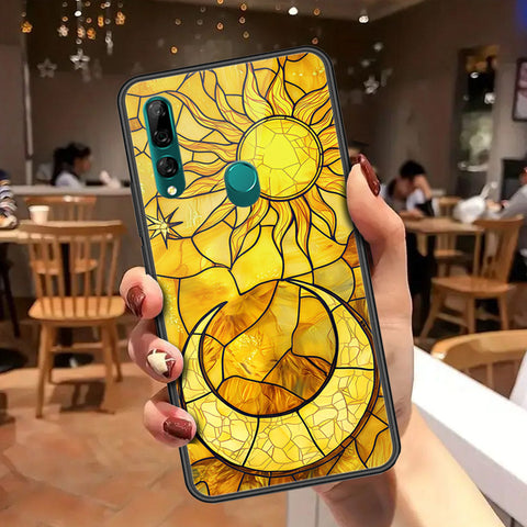 Huawei Y9 Prime 2019 Cover - Celestial Starry Universe Series - HQ Ultra Shine Premium Infinity Glass Soft Silicon Borders Case