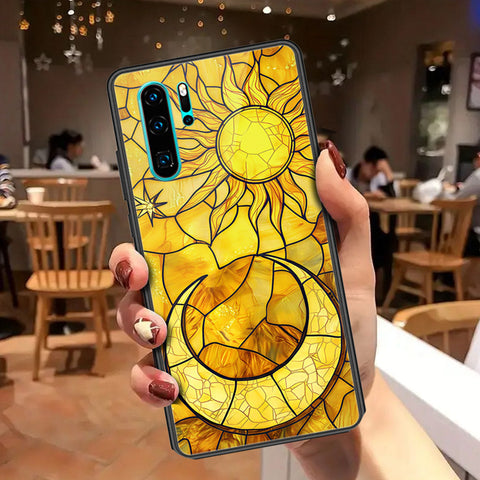 Huawei P30 Pro Cover - Celestial Starry Universe Series - HQ Ultra Shine Premium Infinity Glass Soft Silicon Borders Case
