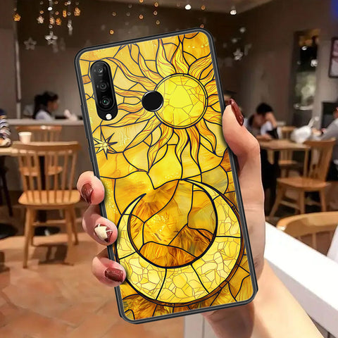 Huawei P30 lite Cover - Celestial Starry Universe Series - HQ Ultra Shine Premium Infinity Glass Soft Silicon Borders Case