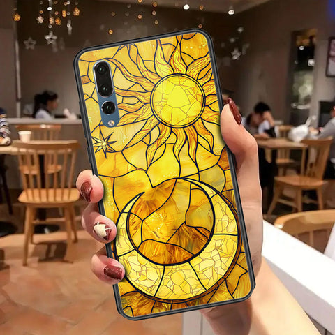 Huawei P20 Pro Cover - Celestial Starry Universe Series - HQ Ultra Shine Premium Infinity Glass Soft Silicon Borders Case