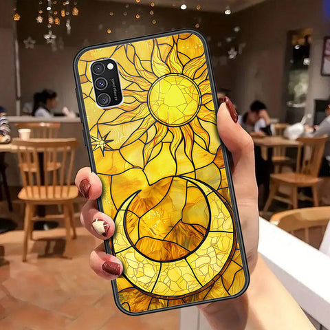 Samsung Galaxy A02s Cover - Celestial Starry Universe Series - HQ Ultra Shine Premium Infinity Glass Soft Silicon Borders Case