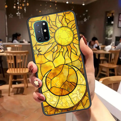 OnePlus 8T Cover - Celestial Starry Universe Series - HQ Ultra Shine Premium Infinity Glass Soft Silicon Borders Case
