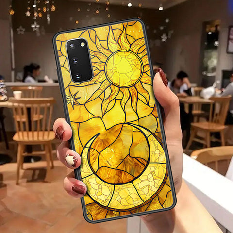 Samsung Galaxy S20 Cover - Celestial Starry Universe Series - HQ Ultra Shine Premium Infinity Glass Soft Silicon Borders Case