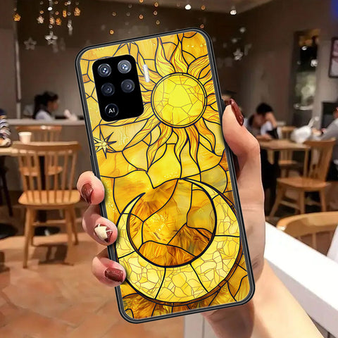 Oppo F19 Pro Cover - Celestial Starry Universe Series - HQ Ultra Shine Premium Infinity Glass Soft Silicon Borders Case