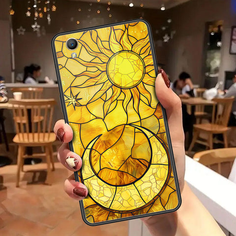 Oppo A37 Cover - Celestial Starry Universe Series - HQ Ultra Shine Premium Infinity Glass Soft Silicon Borders Case
