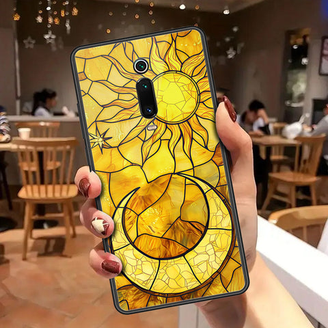 Xiaomi Mi 9T Pro Cover - Celestial Starry Universe Series - HQ Ultra Shine Premium Infinity Glass Soft Silicon Borders Case