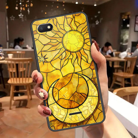 Xiaomi Redmi 6A Cover - Celestial Starry Universe Series - HQ Ultra Shine Premium Infinity Glass Soft Silicon Borders Case