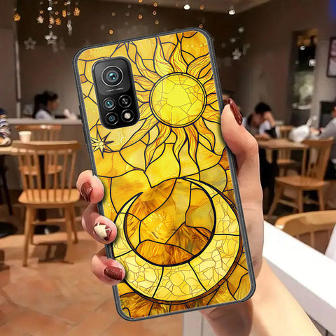 Xiaomi Mi 10T Pro Cover - Celestial Starry Universe Series - HQ Ultra Shine Premium Infinity Glass Soft Silicon Borders Case