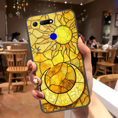Huawei Honor View 20 Cover - Celestial Starry Universe Series - HQ Ultra Shine Premium Infinity Glass Soft Silicon Borders Case