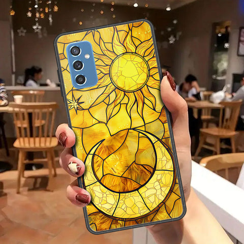 Samsung Galaxy M52 5G Cover - Celestial Starry Universe Series - HQ Ultra Shine Premium Infinity Glass Soft Silicon Borders Case
