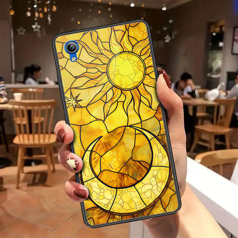 Vivo Y91C Cover - Celestial Starry Universe Series - HQ Ultra Shine Premium Infinity Glass Soft Silicon Borders Case