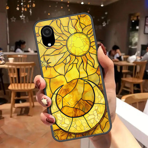 Samsung Galaxy A03 Core Cover - Celestial Starry Universe Series - HQ Ultra Shine Premium Infinity Glass Soft Silicon Borders Case