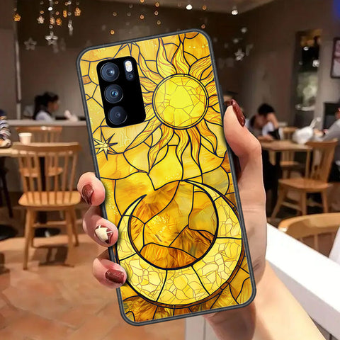 Oppo Reno 6 Pro 5G Cover - Celestial Starry Universe Series - HQ Ultra Shine Premium Infinity Glass Soft Silicon Borders Case
