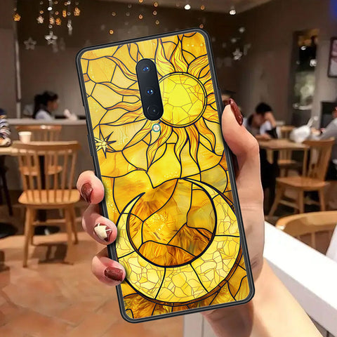 OnePlus 8 Cover - Celestial Starry Universe Series - HQ Ultra Shine Premium Infinity Glass Soft Silicon Borders Case