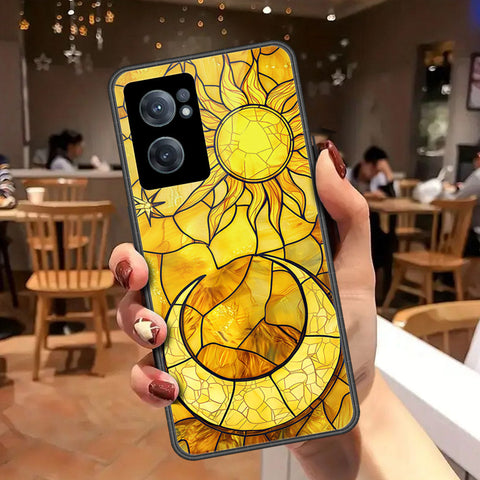 OnePlus Nord CE 2 5G Cover - Celestial Starry Universe Series - HQ Ultra Shine Premium Infinity Glass Soft Silicon Borders Case