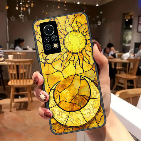 Infinix Note 11s Cover - Celestial Starry Universe Series - HQ Ultra Shine Premium Infinity Glass Soft Silicon Borders Case