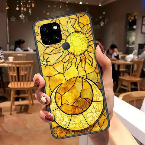 Infinix Smart 6 Cover - Personalized Alphabet Series Series - HQ Ultra Shine Premium Infinity Glass Soft Silicon Borders Cas