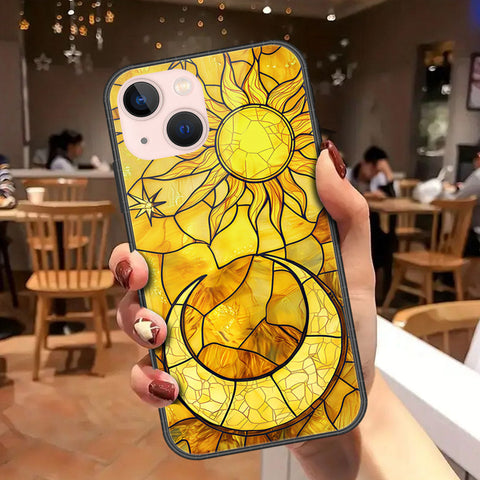 iPhone 14 Pro Cover - Celestial Starry Universe Series - HQ Ultra Shine Premium Infinity Glass Soft Silicon Borders Case