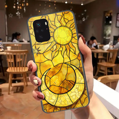 Xiaomi Redmi Note 10s Cover - Celestial Starry Universe Series - HQ Ultra Shine Premium Infinity Glass Soft Silicon Borders Case