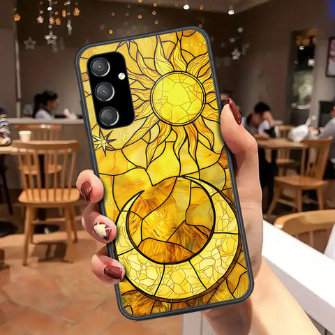 Samsung Galaxy A24 4G Cover - Celestial Starry Universe Series - HQ Ultra Shine Premium Infinity Glass Soft Silicon Borders Case