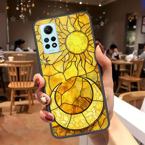 Xiaomi Redmi Note 12 Pro 4G Cover - Celestial Starry Universe Series - HQ Ultra Shine Premium Infinity Glass Soft Silicon Borders Case