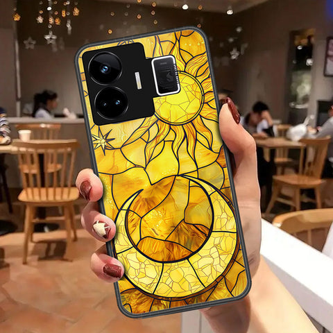 Realme GT Neo 5 Cover - Celestial Starry Universe Series - HQ Ultra Shine Premium Infinity Glass Soft Silicon Borders Case