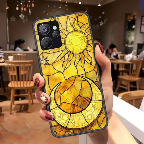 Realme 10 5G Cover - Celestial Starry Universe Series - HQ Ultra Shine Premium Infinity Glass Soft Silicon Borders Case