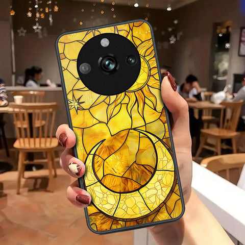 Realme 11 Pro Cover - Celestial Starry Universe Series - HQ Ultra Shine Premium Infinity Glass Soft Silicon Borders Case