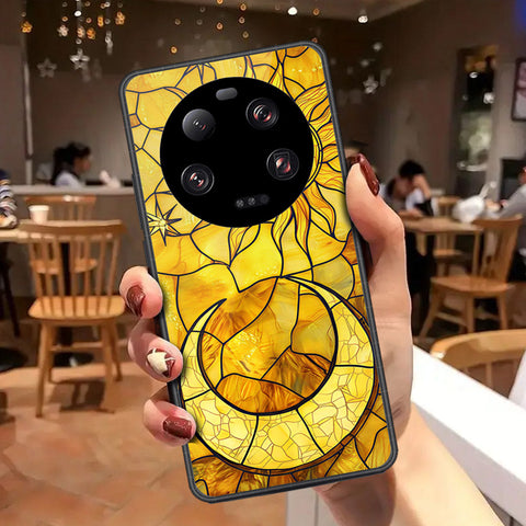 Xiaomi 13 Ultra Cover - Celestial Starry Universe Series - HQ Ultra Shine Premium Infinity Glass Soft Silicon Borders Case