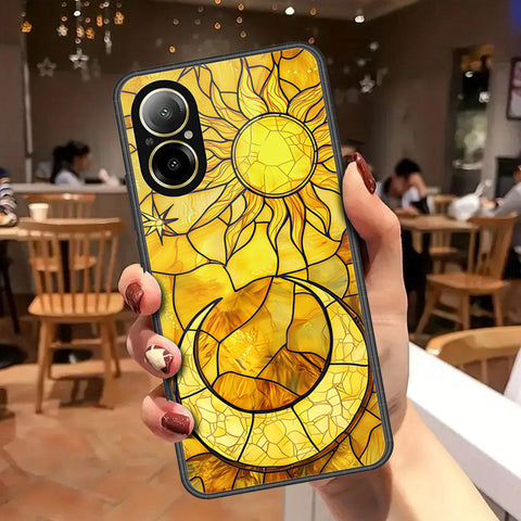 Realme C67 4G Cover - Celestial Starry Universe Series - HQ Ultra Shine Premium Infinity Glass Soft Silicon Borders Case