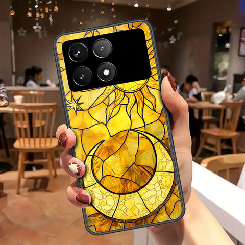 Xiaomi Poco X6 Pro Cover - Celestial Starry Universe Series - HQ Ultra Shine Premium Infinity Glass Soft Silicon Borders Case