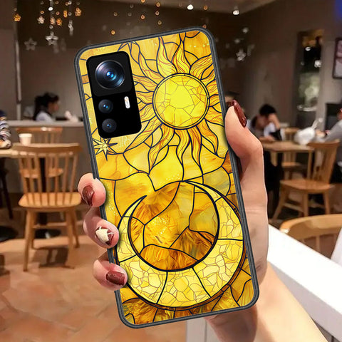 Xiaomi 12T Pro Cover - Celestial Starry Universe Series - HQ Ultra Shine Premium Infinity Glass Soft Silicon Borders Case