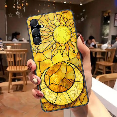 Samsung Galaxy M54 Cover - Celestial Starry Universe Series - HQ Ultra Shine Premium Infinity Glass Soft Silicon Borders Case