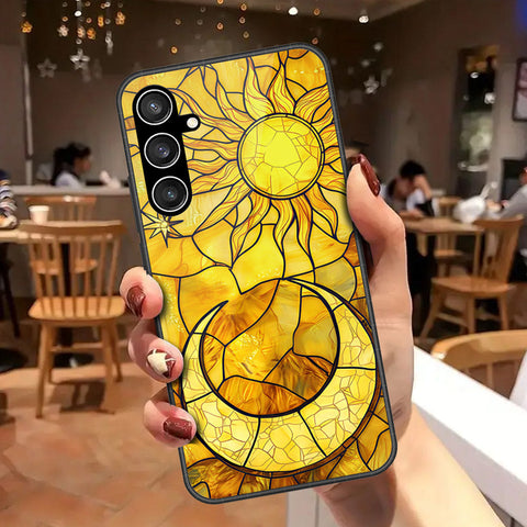 Samsung Galaxy S23 FE Cover - Celestial Starry Universe Series - HQ Ultra Shine Premium Infinity Glass Soft Silicon Borders Case