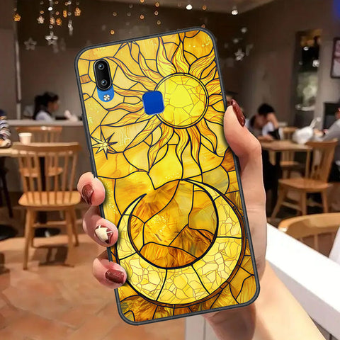 Vivo Y91i Cover - Celestial Starry Universe Series - HQ Ultra Shine Premium Infinity Glass Soft Silicon Borders Case