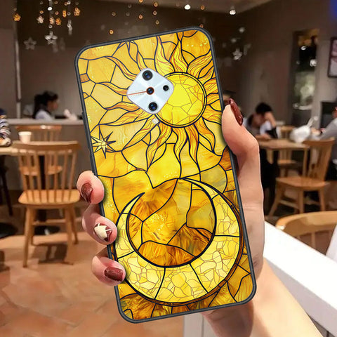 Vivo Y9s Cover - Celestial Starry Universe Series - HQ Ultra Shine Premium Infinity Glass Soft Silicon Borders Case