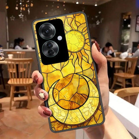 Oppo Reno 11F 5G Cover - Celestial Starry Universe Series - HQ Ultra Shine Premium Infinity Glass Soft Silicon Borders Case
