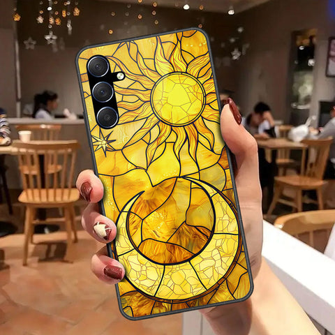 Samsung Galaxy M34 5G Cover - Celestial Starry Universe Series - HQ Ultra Shine Premium Infinity Glass Soft Silicon Borders Case