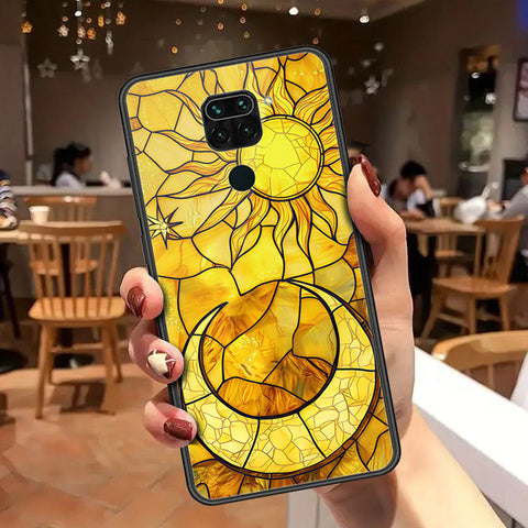 Xiaomi Redmi Note 9 Cover - Celestial Starry Universe Series - HQ Ultra Shine Premium Infinity Glass Soft Silicon Borders Case