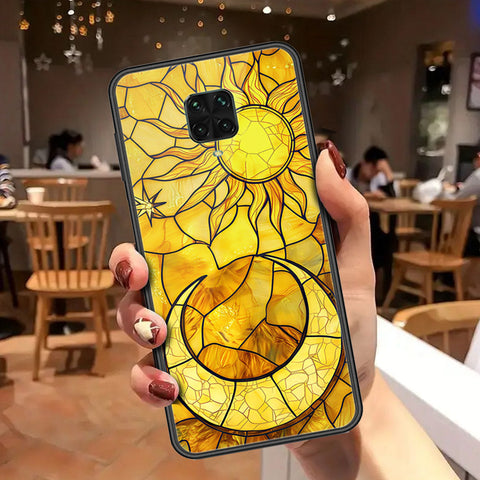 Xiaomi Redmi Note 9S Cover - Celestial Starry Universe Series - HQ Ultra Shine Premium Infinity Glass Soft Silicon Borders Case