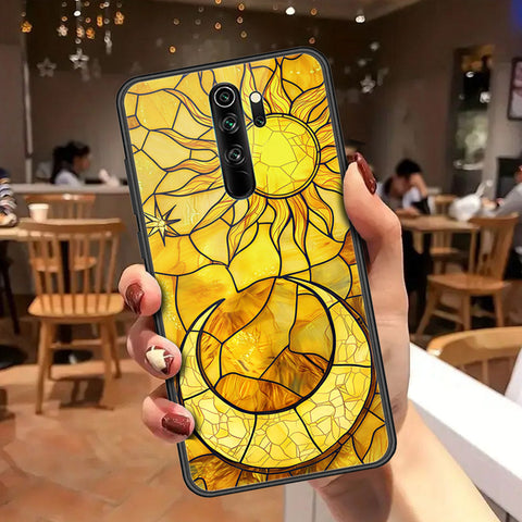 Xiaomi Redmi Note 8 Pro Cover - Celestial Starry Universe Series - HQ Ultra Shine Premium Infinity Glass Soft Silicon Borders Case